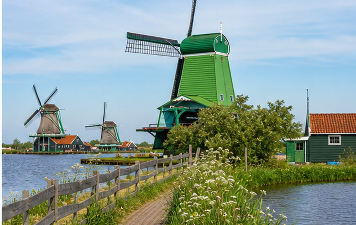 Unique Netherlands travel visual